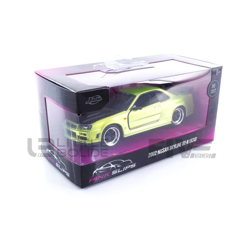 35683GR – JADA TOYS 1/32 - NISSAN Skyline GT-R (R34) - 2002 - Five