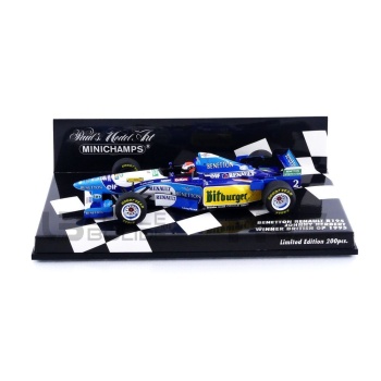 minichamps 43 benetton renault b195 winner british gp 1995 racing cars formula 1