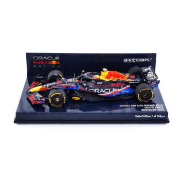 minichamps 43 red bull rb19 austin gp 2023 racing cars formula 1