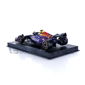 bburago 43 red bull rb19  world champion winner las vegas gp 2023 racing cars formula 1