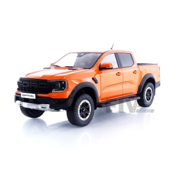 Miniature MCG 1/18 - Ford Ranger Raptor 2023 Orange - MCG18456