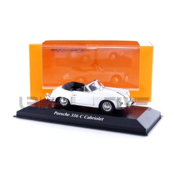maxichamps 43 porsche 356 c cabriolet 1965 road cars convertible