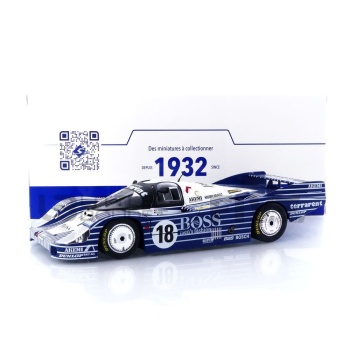 solido 18 porsche 956lh le mans 1983 racing cars le mans