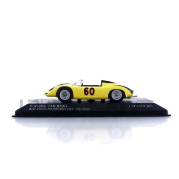 430636560 – MINICHAMPS 1/43 - PORSCHE 718 RS61 Spyder - Road