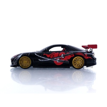 35668BK – JADA TOYS 1/24 - MAZDA RX-7 with Lab Monkeys Figure