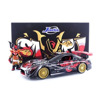 35668BK – JADA TOYS 1/24 - MAZDA RX-7 with Lab Monkeys Figure