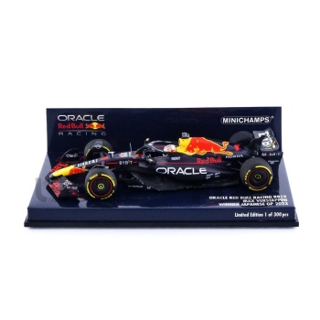 minichamps 43 red bull rb19 winner japan gp 2023 racing cars formula 1