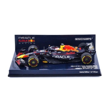minichamps 43 red bull rb19 winner belgian gp 2023 racing cars formula 1