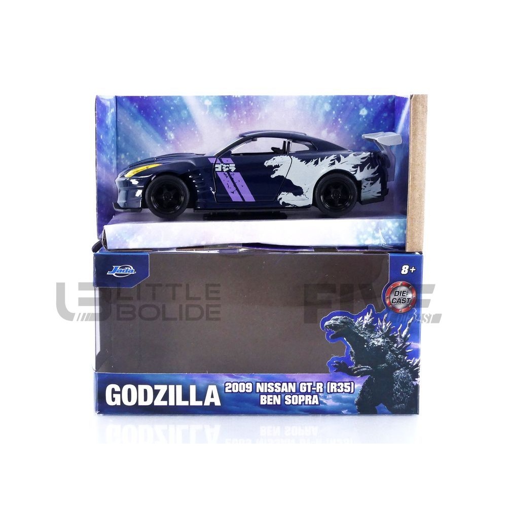 35295BL – JADA TOYS 1/32 - NISSAN GT-R (R35) Ben Sopra Godzilla