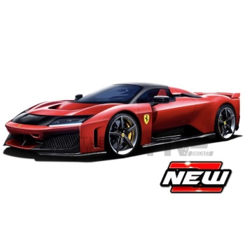 bburago 18 ferrari f80 2024 road cars coupe