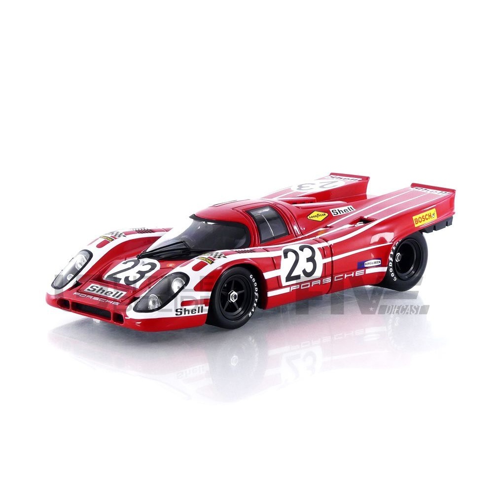 187586 – NOREV 1/18 - PORSCHE 917K - Winner Le Mans 1970 - Five