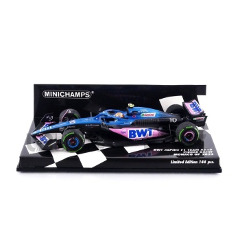 minichamps 43 alpine a523 monaco gp 2023 racing cars formula 1