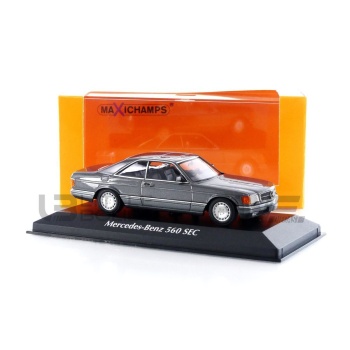 maxichamps 43 mercedesbenz 560 sec (c126) 1980 road cars sedan