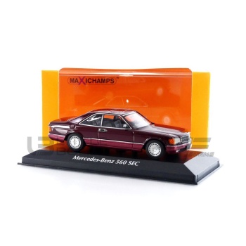 maxichamps 43 mercedesbenz 560 sec (c126) 1980 road cars sedan