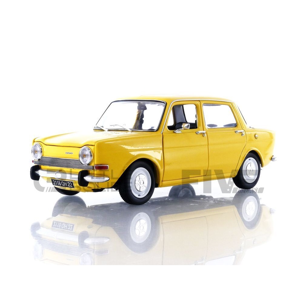 Modèle réduit Simca 1000 Ls 1974 Maya Jaune 1/18 | Norev