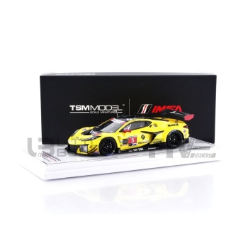 truescale miniatures 43 chevrolet corvette z06 gt3 r road america test car 2023 racing cars racing gt