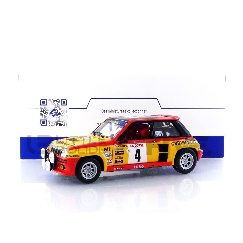 Fly Model Car: Les photos de la R5 Turbo Gitanes tour de corse 1980 - slot cars passion
