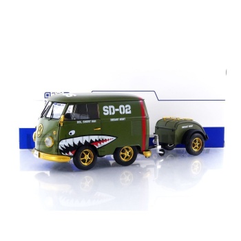 solido 18 volkswagen kool kombi army fighter 1950 road cars utility