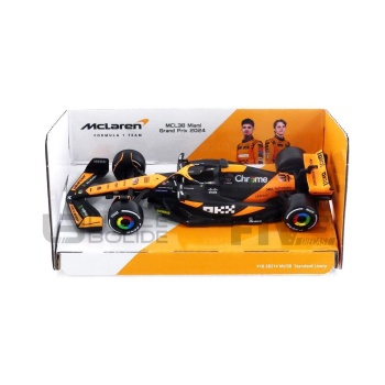 bburago 43 mclaren mcl38  season car 2024 racing cars formula 1
