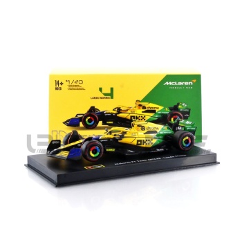 bburago 43 mclaren mcl38 monaco gp 2024 racing cars formula 1