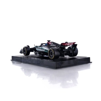 bburago 43 mercedesamg w15  season car 2024 racing cars formula 1
