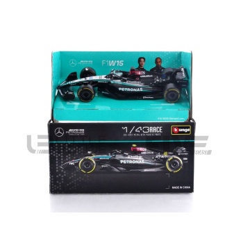 bburago 43 mercedesamg w15 season car 2024 racing cars formula 1