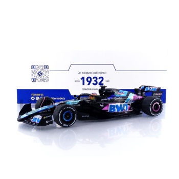 solido 18 alpine a524 miami gp 2024 racing cars formula 1