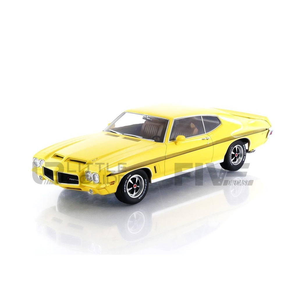 KK SCALE MODELS 1/18 - Pontiac Lemans GTO 1972 - Miniature Métal Bleue 181354Y