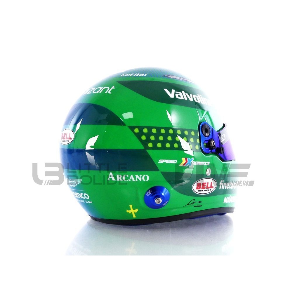4100394 – MINI HELMET 1/2 - CASQUE Fernando Alonso - Aston Martin