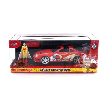 35347R – JADA TOYS 1/24 - TOYOTA Supra with One Punch Man Figure