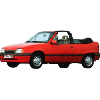 maxichamps 43 opel kadett gsi cabriolet 1989 road cars convertible