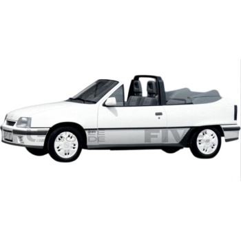 maxichamps 43 opel kadett gsi cabriolet 1989 road cars convertible