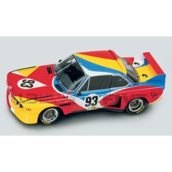 spark 43 bmw 3.0 csl art car alexander calder le mans 1975 racing cars le mans