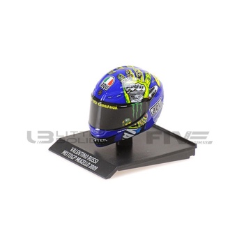 minichamps 10 agv casque rossi moto gp mugello 2009 accessories mini helmets