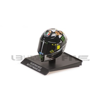 minichamps 10 agv casque rossi moto gp misano 2016 accessories mini helmets