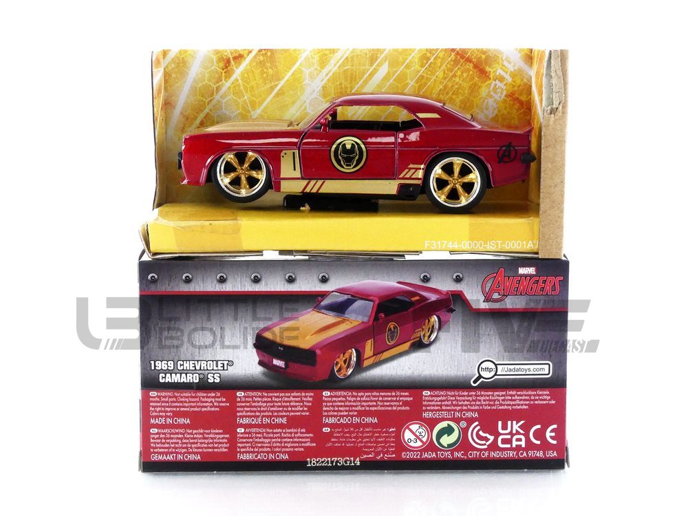 jada toys 32 chevrolet camaro iron man 1969 movie and music