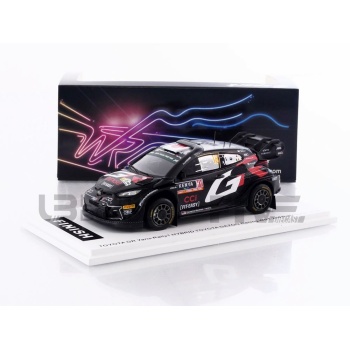 spark 43 toyota gr yaris rally1 hybrid 2nd rallye safari 2024 racing cars rallye