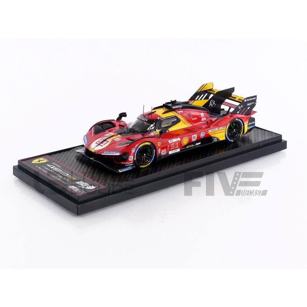 BBRC304B – BBR 1/43 - FERRARI 499P Hypercar - 3rd Le Mans 2024