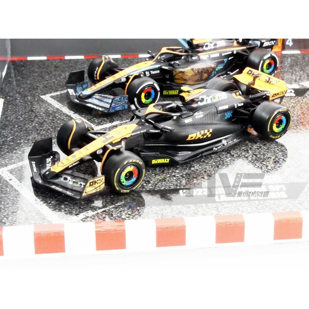 18-38096 – BBURAGO 1/43 - MCLAREN Pack - MCL36 - MCL60 - MCL60