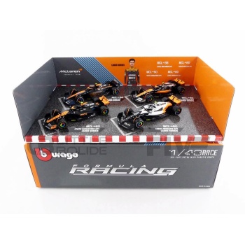 bburago 43 mclaren pack mcl36 mcl60 mcl60 mcl60 2023 racing cars formula 1