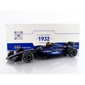 solido 18 williams fw46 saudi arabian gp 2024 racing cars formula 1