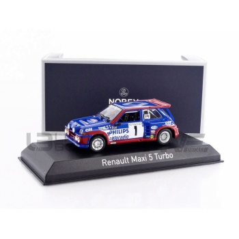 norev 43 renault maxi 5 turbo tour de france 1985 racing cars rallye