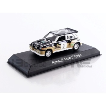 norev 43 renault maxi 5 turbo  winner rallye du var 1986 racing cars rallye