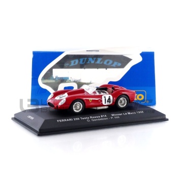 ixo 43 ferrari 250 tr winner le mans 1958 racing cars le mans