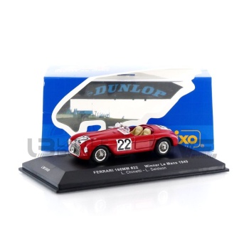 ixo 43 ferrari 166 mm winner le mans 1949 racing cars le mans