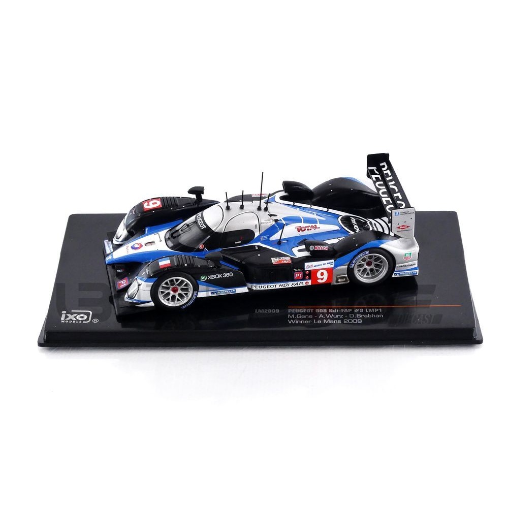 LM2009 – IXO 1/43 - PEUGEOT 908 HDI FAP - Winner 24h Le Mans 2009