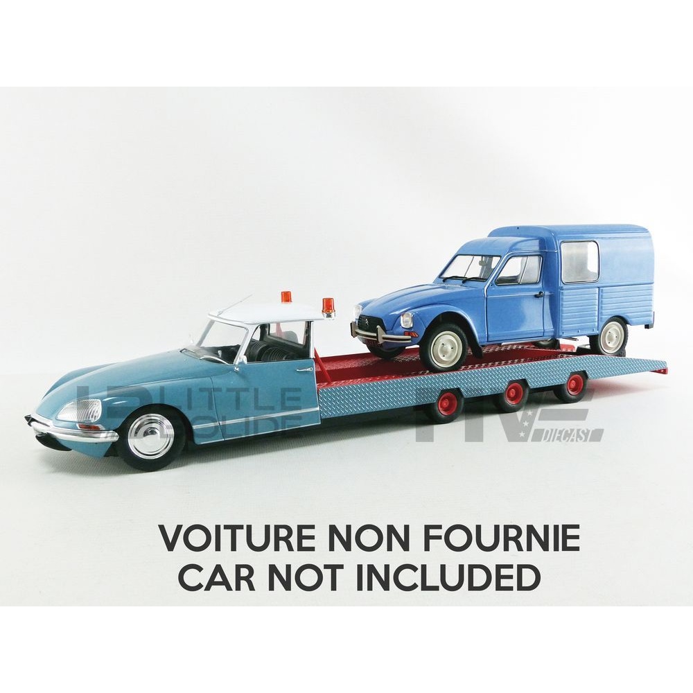AM71 1/43 - Citroën DS19 Plateau Porte-auto - Moutarde - Artisanal