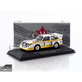 cmr 43 audi quattro monte carlo 1986 racing cars racing gt