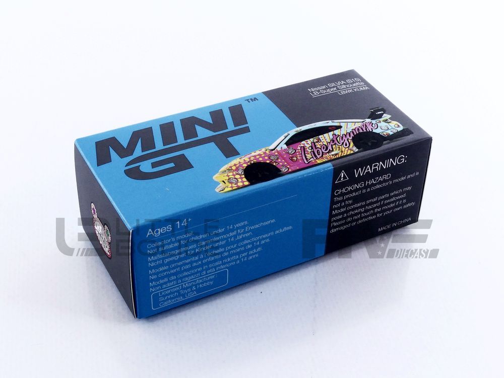 MGT00743-R – MINI GT 1/64 - NISSAN S15 Silvia Kuma LB-Super