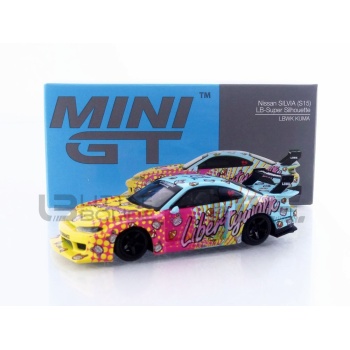 mini gt 64 nissan s15 silvia kuma lbsuper silhouette 1999 racing cars racing gt